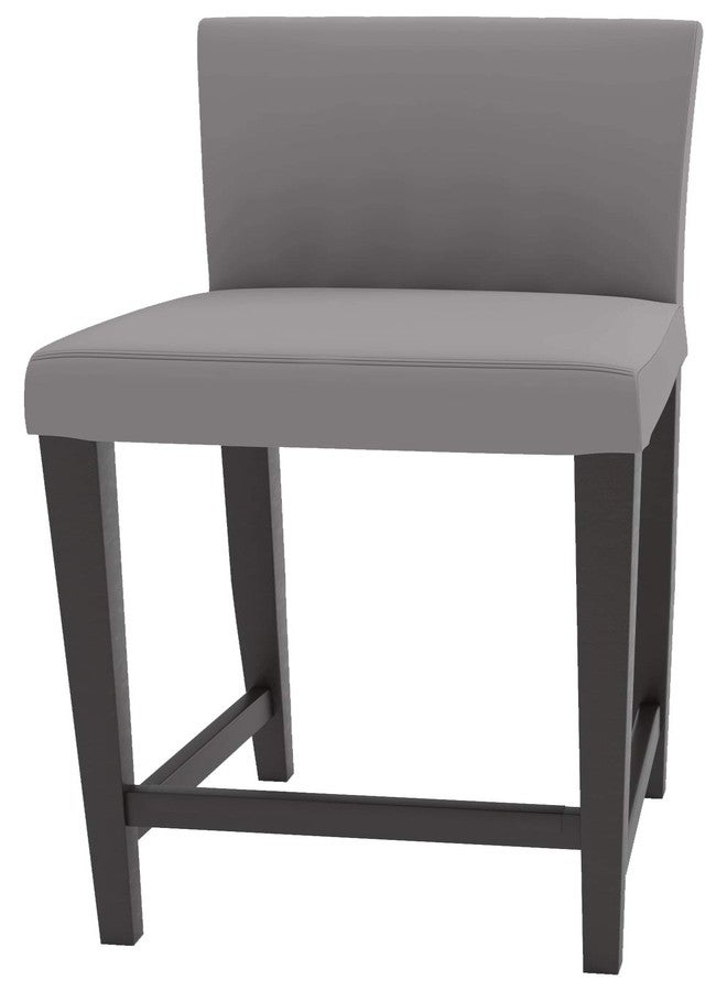 Custom Slipcover Replacement عرض المقعد: 18 1/2 بوصة. غطاء بديل لكرسي بار هنريكسدال المصنوع من القطن المتين مع مسند ظهر، مصمم خصيصًا ومتوافق مع غطاء كرسي بار هنريكسدال من ايكيا أو غطاء قابل للإزالة (رمادي فاتح). - Image 3